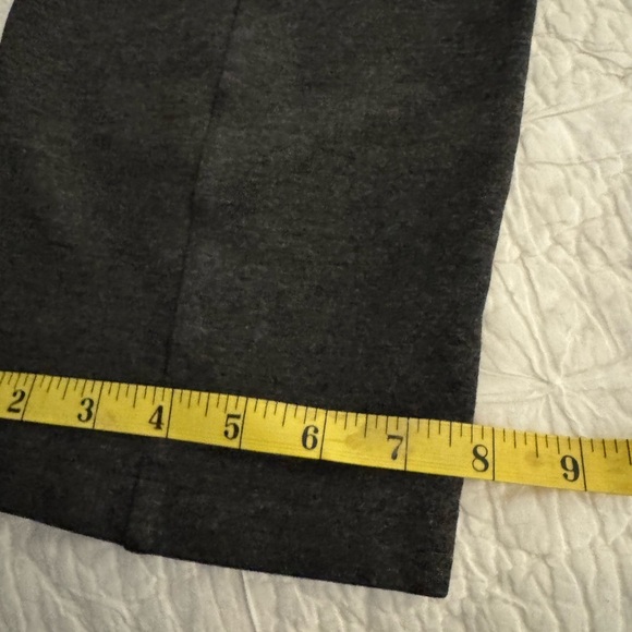 CHICOS Weekends Ankle length Pants Charcoal Gray Size 3 (XL or 16) elastic waist - Picture 2 of 12